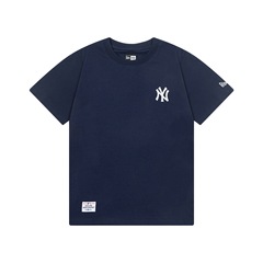 跨境外贸25S夏季新款MLB/NY新款男女时尚基础圆领短袖T恤男女同款
