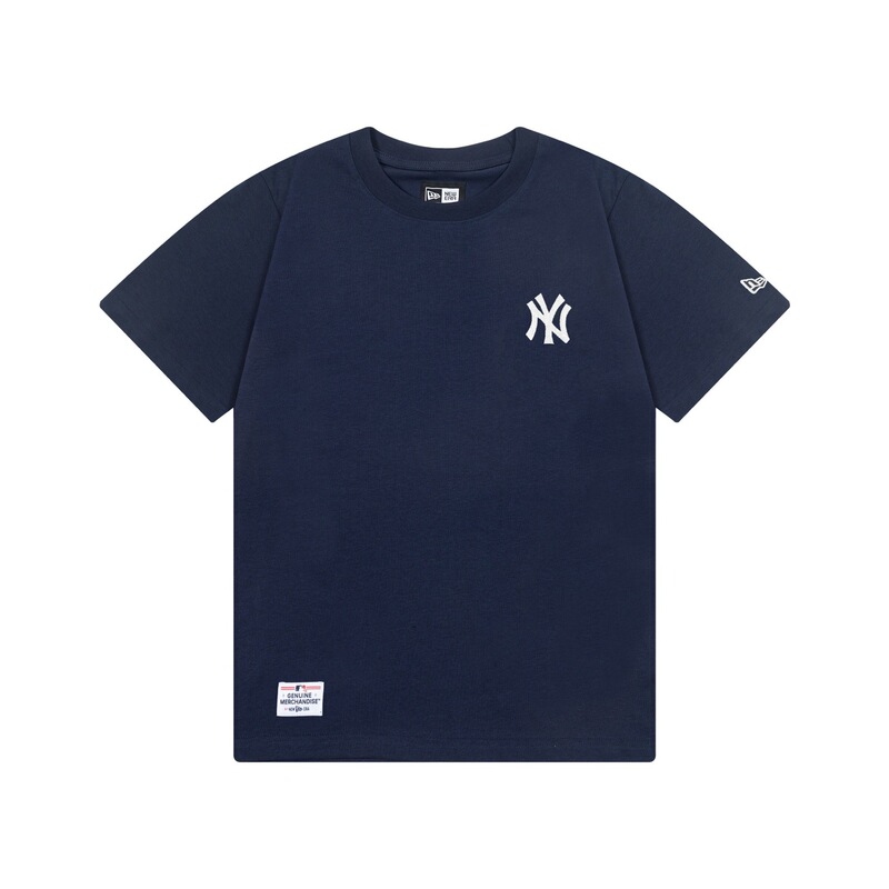 Cross-Border Export 25S Summer New Mlb/Ny New Men's and Women's Fashion Basic Round Neck Short-Sleeved T-Shirts for Men and Women Cross-Border Export 25S Summer New Mlb/Ny New Men's and Women's Fashion Basic Round Neck Short-Sleeved T-Shirts for Men and Women