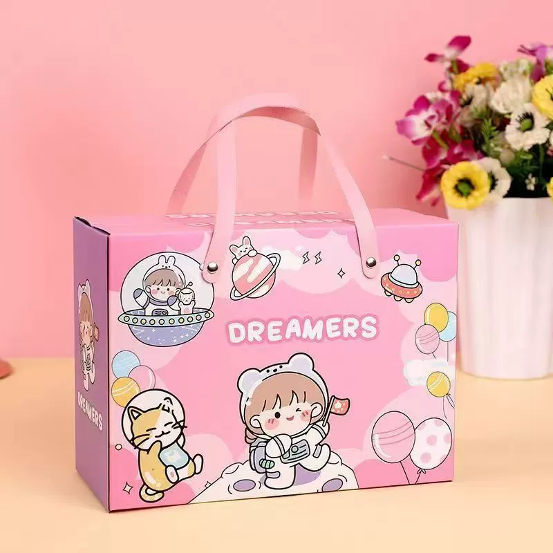 Children's capacious gift box for kindergarten, Birthday gift