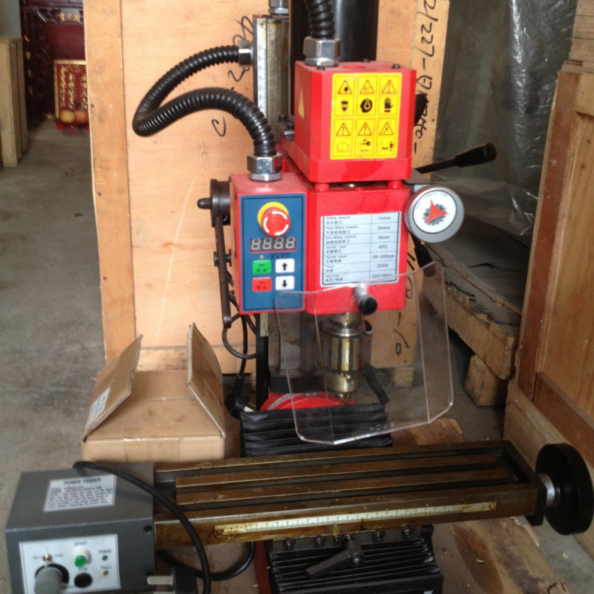 供应小型精密ZX1数显钻铣床 微调钻铣床 无级调速小型占铣床