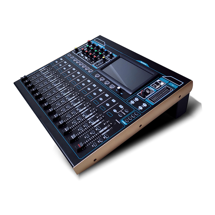 Mezclador digital transfronterizo 20 proyecto programa de rendimiento mezclador especial del proyecto mezclador profesional digital