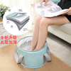 Paojiao bucket constant temperature A lower leg household fold portable Lazy man Foot bath Artifact Foot bath Advanced bucket travel