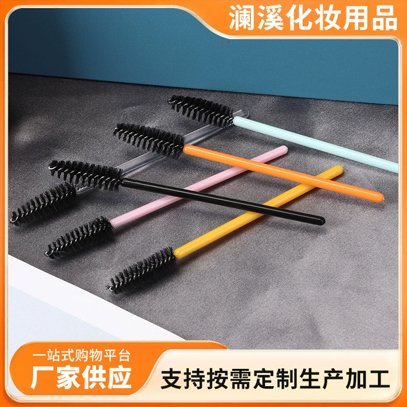 Disposable brush for eyelashes, eyelash extension