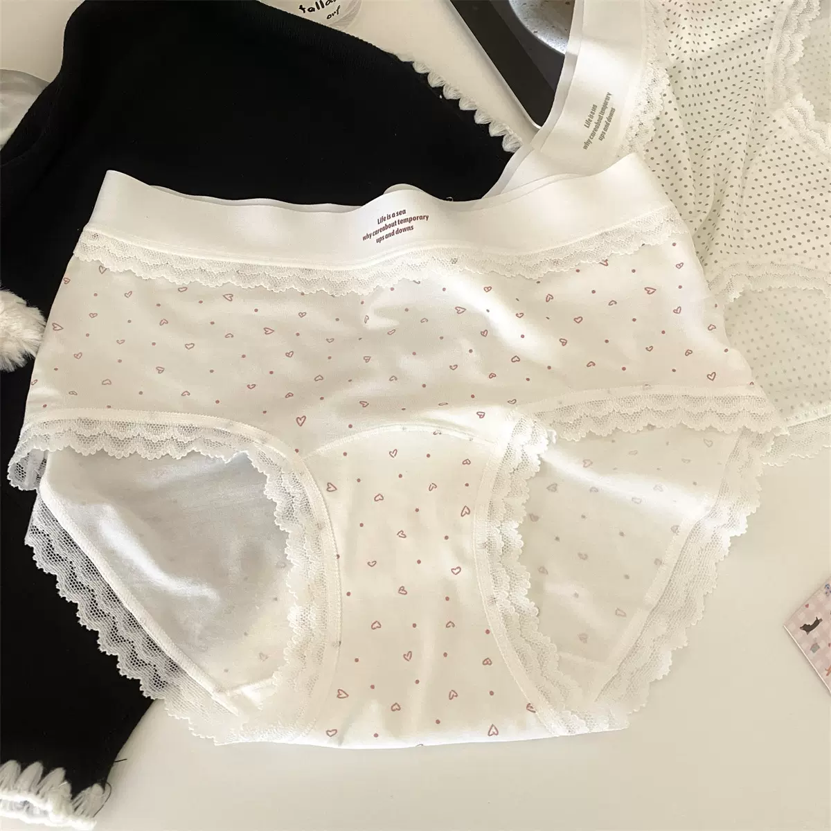 "画室少女的纯欲公式'A类加长舒适透气女生内裤女士三角裤