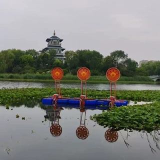 共享射水大炮厂家景区拓展枪林弹雨气炮枪射击馆大清古炮水火炸点