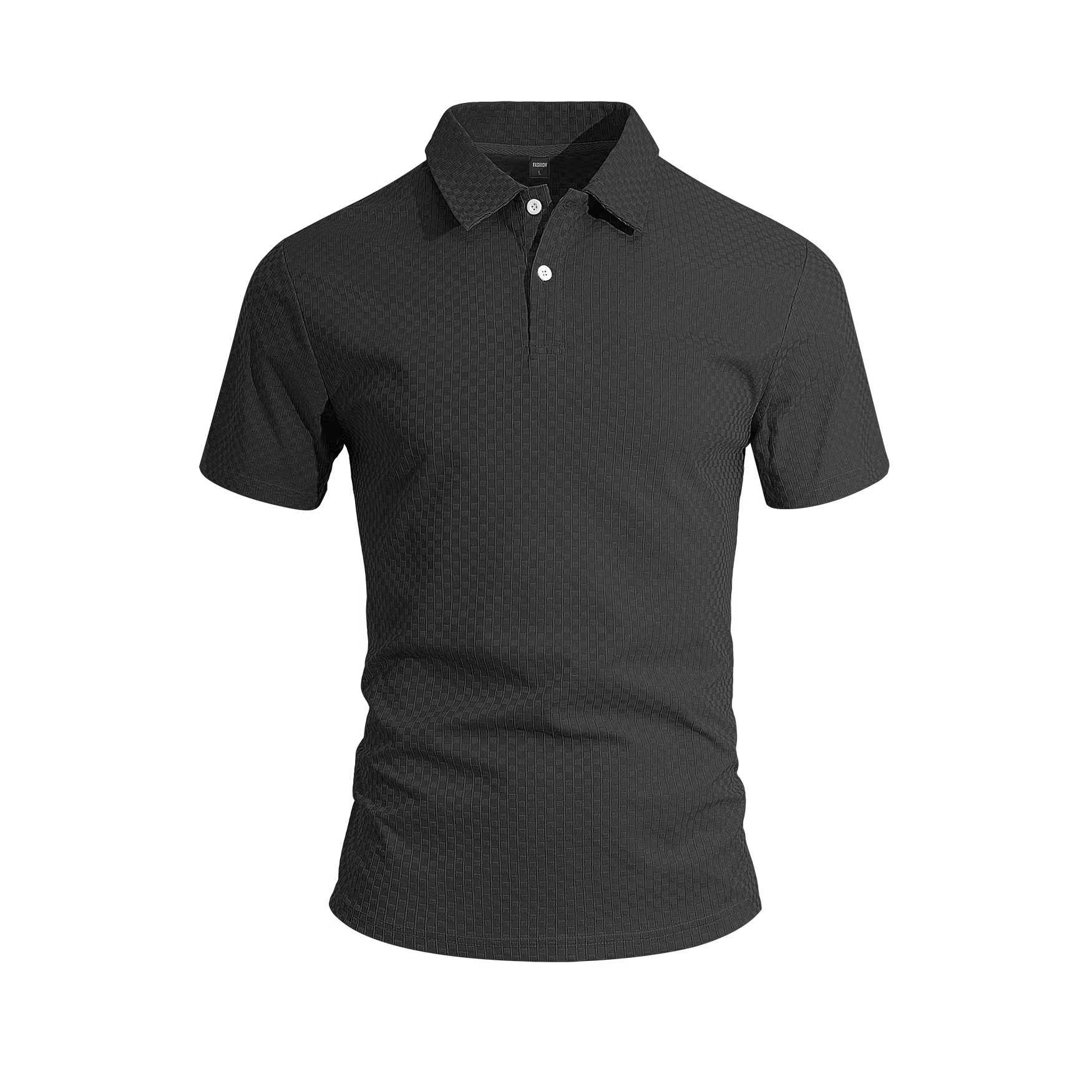Transfronterizos Amazon verano hombre TK T-shirt de manga corta con solapa de cuadrillas de negocios casual básico versátil con solapa