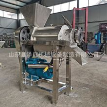 番茄甜橙螺旋挤压果汁机多功能压榨机 不锈钢大型果蔬破碎榨汁机