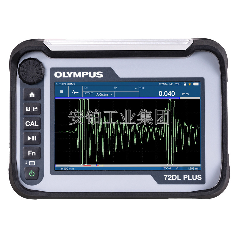 便携超声波测厚仪奥林巴斯72DL PLUS高频高速超薄层厚度金属涂层