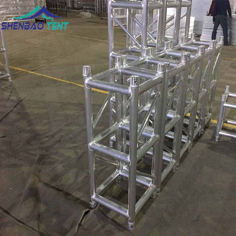 厂家出售带副管结实好用铝合金桁架 出口LED显示屏插销架