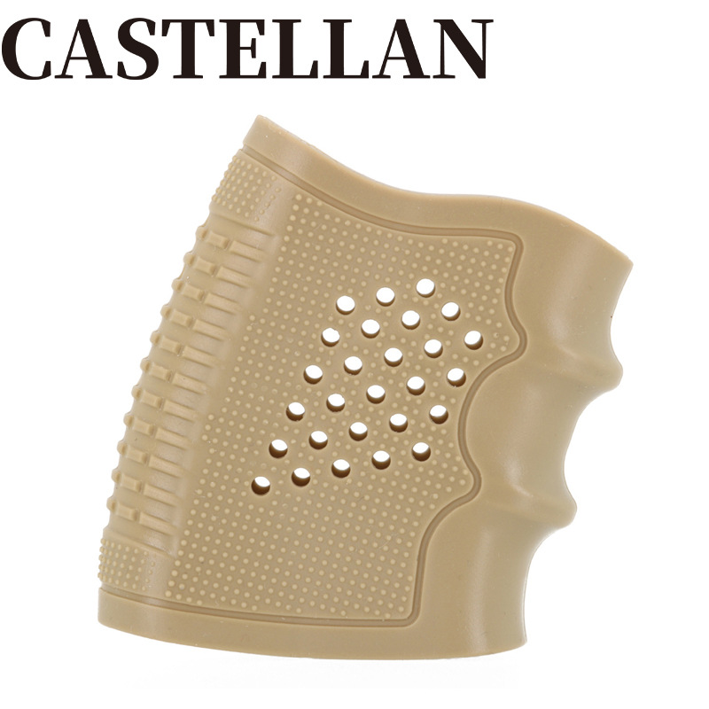 Taktikalise püstoli kiirkinnituskatte lisatarvikud Glock G19/17 pehmest kummist kate välivarustusele kaitsekate libisemisvastane käepideme kate_voghion.com