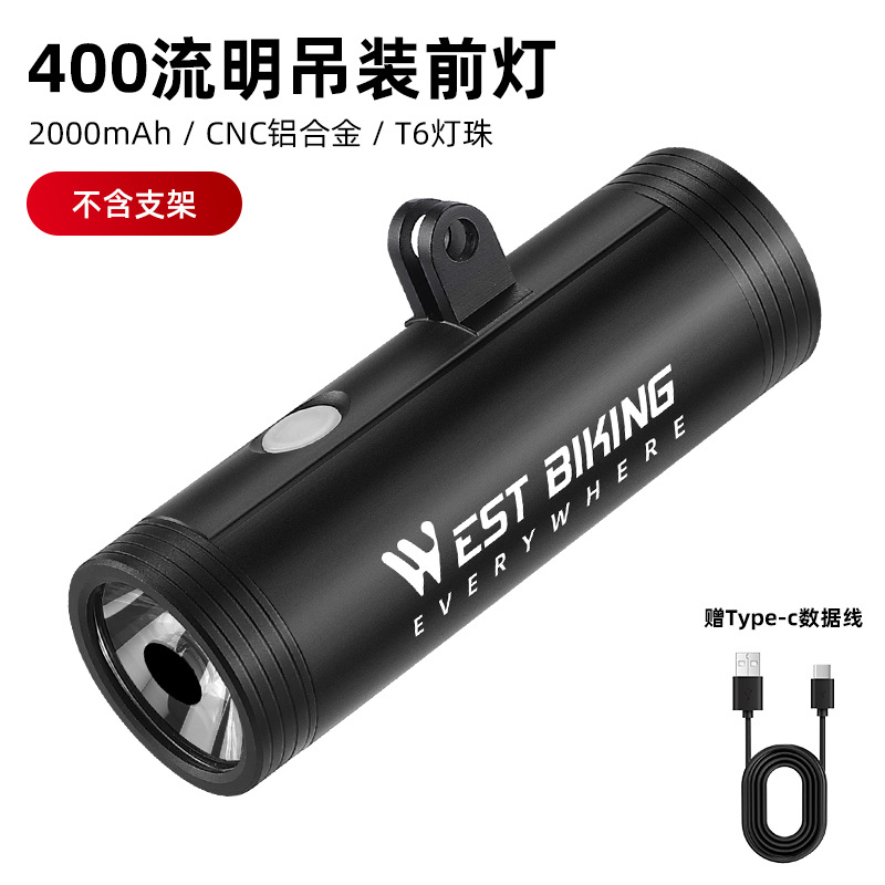 OESTE CICLISMO faro de la bicicleta noche montando luz fuerte linterna niños montando equipo de montar en bicicleta de montaña