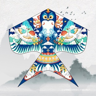 New Guofeng Sha Yan Kite 2025 New Weifang Breeze Easy Fly Adult High Quality suit with Wire Tray