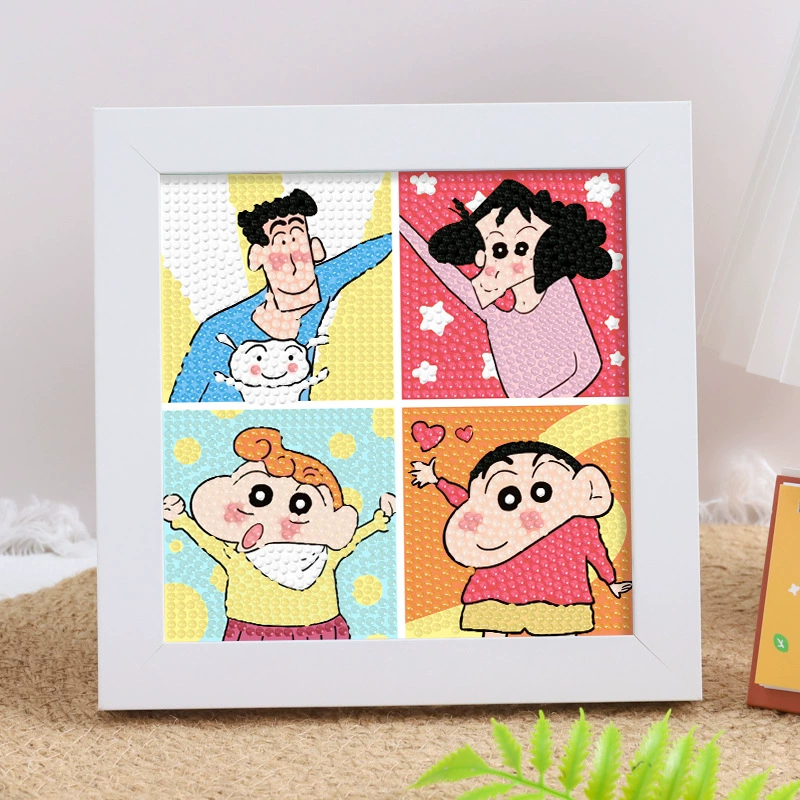 Набор для алмазной вышивки (Sanrio) Пикачу в раме, 17×17 см, комплект для полного стежка DIY
