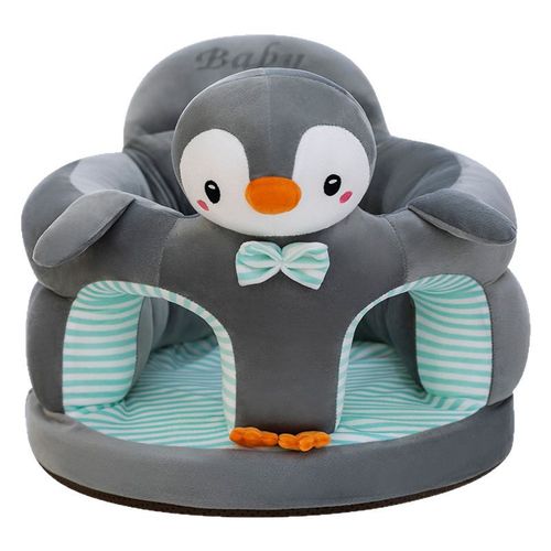 Cartoon Plush Toy Learning to Sit on Sofa Creative Baby and Toddler Seat Pose Anti-Fall Safety Chair