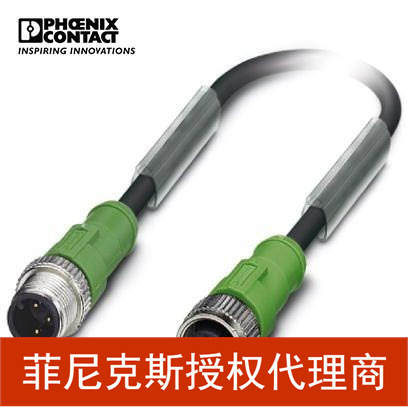 代理菲尼克斯传感器/执行器电缆SAC-3P-M12MS/3,0-PUR/M12FS B