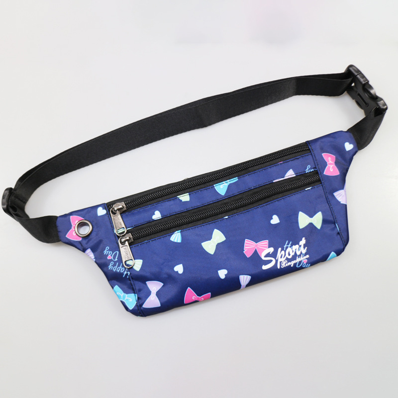 Blue background with bow (three layers)