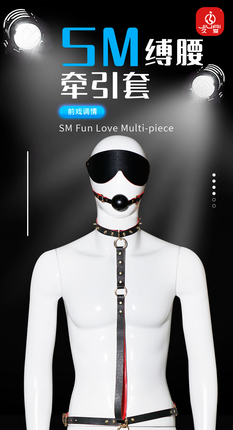 SM Bondage Kit with Hand and Foot Cuffs and Nipple Clamps for Couples — detail image 11