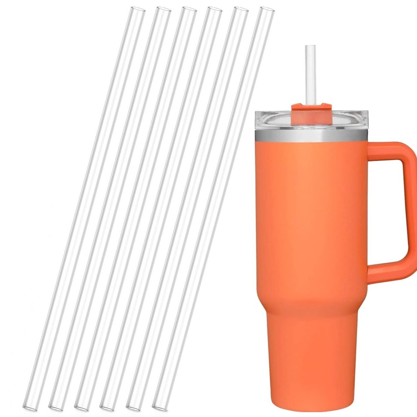 Aplicable Stanley Taza de viaje de pajita Taza de vacío Tritan Compatible 20/30/40oz