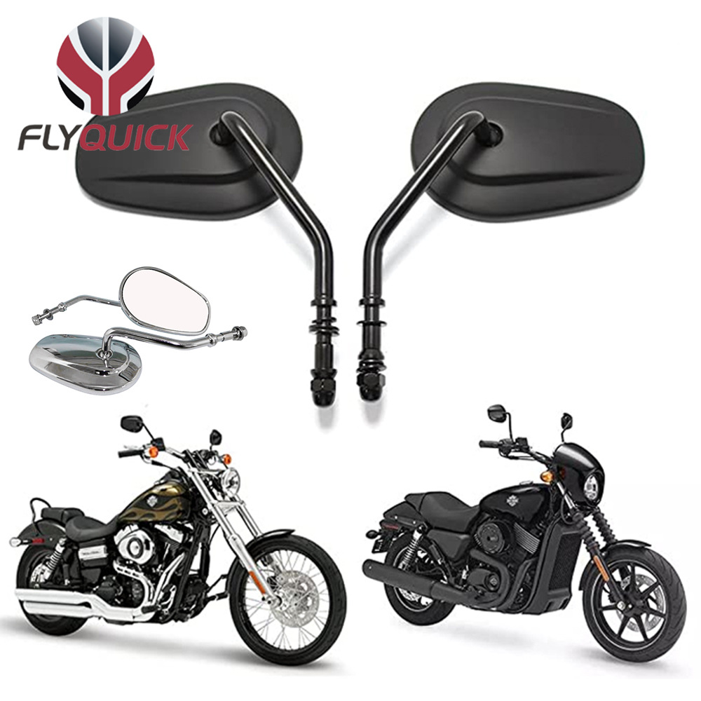F L Y Q U I C K Hot-selling Boutique Harley Motorcycle Retro Car Original Rearview Mirror Modified Mirror883 Big Glide