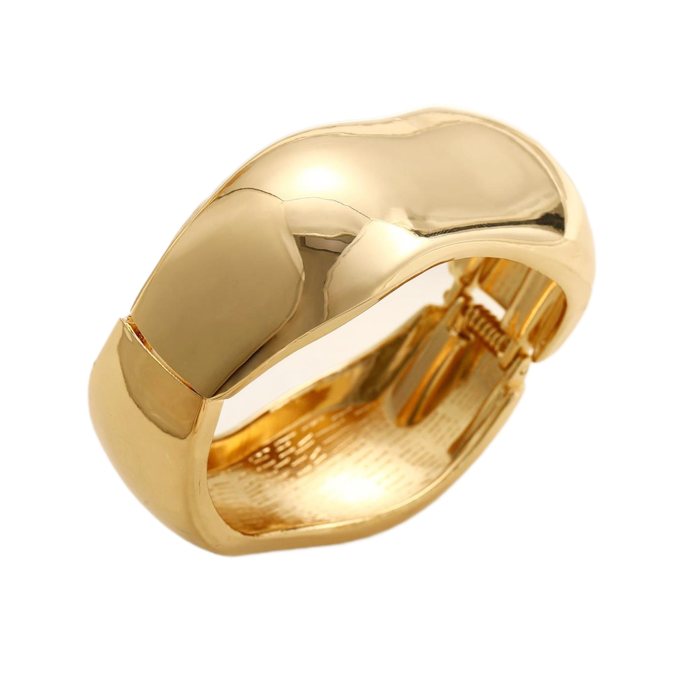 Joyas transfronterizas geométricas personales exageradas pulseras de diseño ancho irregular sensación de nuevo brazalete de mujer