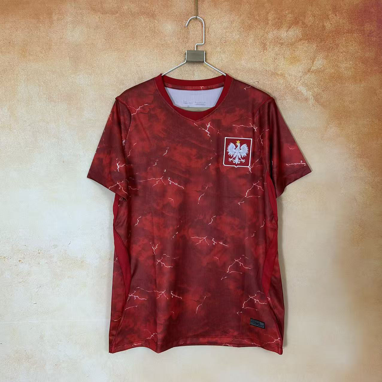 2627 nueva camiseta de fútbol de la Copa del Mundo Francia España edición de fans del equipo nacional brasileño gran cantidad de manga corta al por mayor