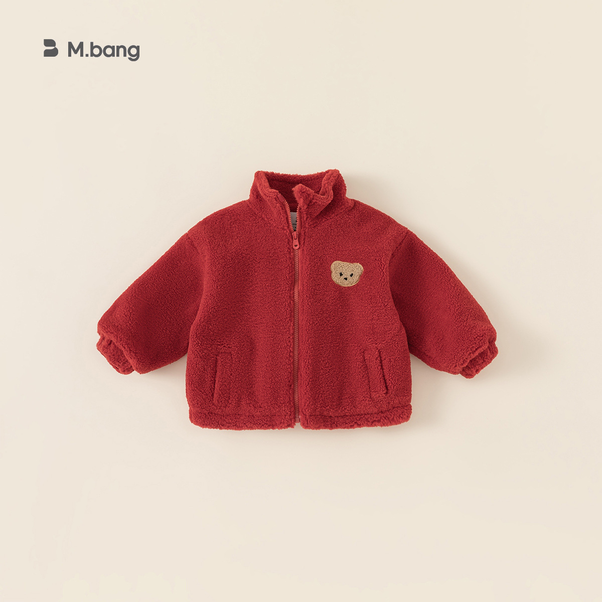 Ropa Infantil Youbao, Chaqueta de Felpa con Dibujos Animados de Osos al Estilo Coreano, Chaqueta de Invierno Gruesa con Cremallera para Niños