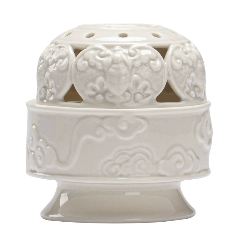 宜室茶话 Incense burner, ароматическая лампа с сандаловым деревом, красное дерево