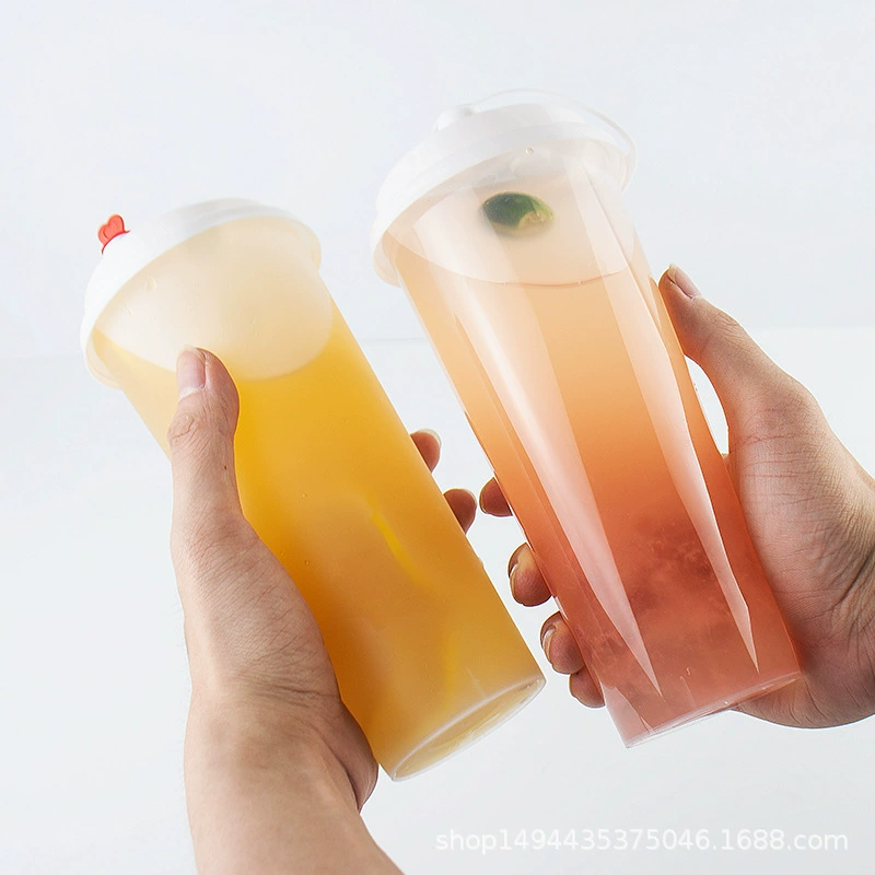 Disposable matte tea cup for commercial use, 360 ml