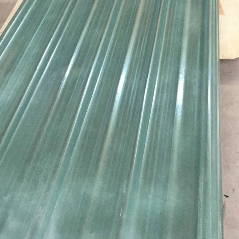 玻璃钢采光板厂家直供酸碱屋顶隔热采光透明FRP瓦树脂瓦隔热阻燃