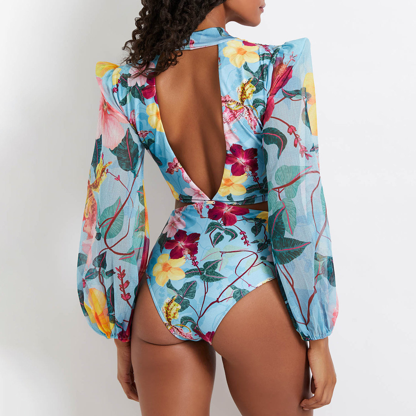 77g Weight Sexy Feel Of Sensation Briefs Panties Style Nylon, Polyester Fabric Type 2 Piece Set Quantity Swimming Pool Occasion Ditsy Floral Pattern Full Coverage Bra Cup Women'S Gender Women's Ditsy Floral 2 Piece Set Bikinis