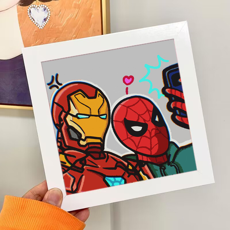 Nuevo dibujo de diamante infantil de labu diy pegatinas de diamante con marcos de fotos hechas a mano diy puzzle pegatinas de mampostería image 148