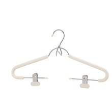 海绵套装衣架连体防滑家用带夹衣裤架一体汉服衣帽间晾衣架