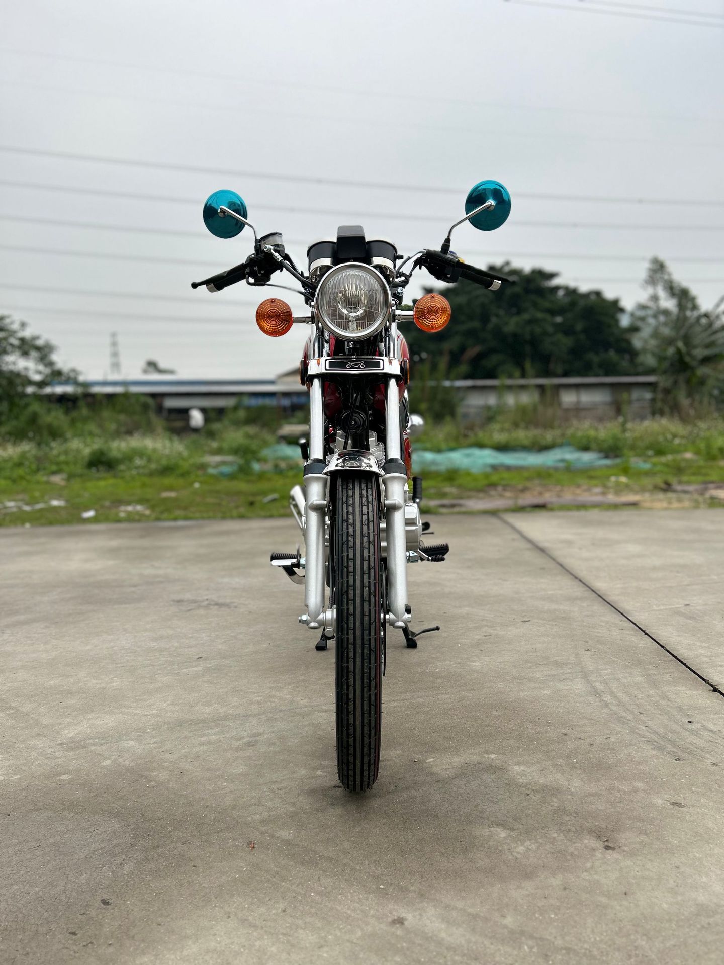 Fábrica de motocicletas de alta calidad exportada América del Sur África GN125 125CC motocicletas GN 125 Motor