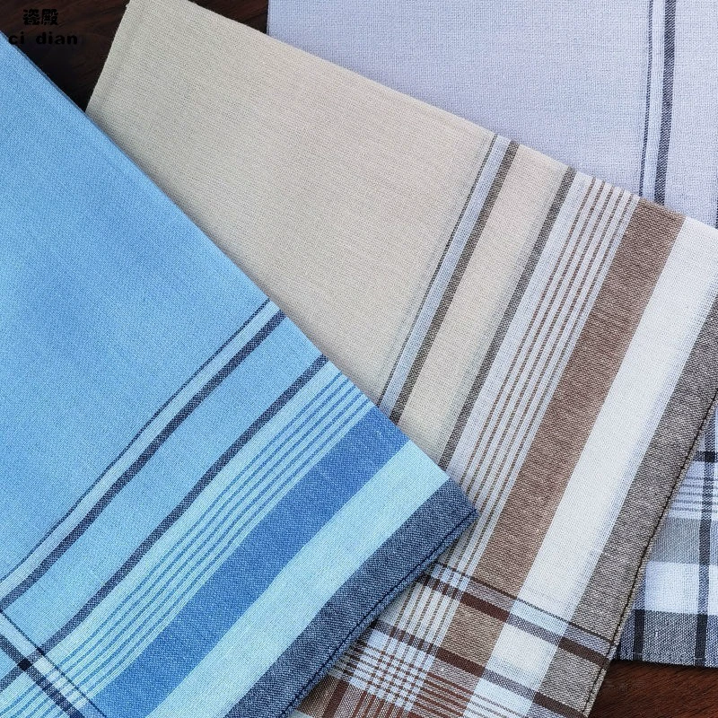 [Small Handkerchief Striped Decorative Handkerchief]