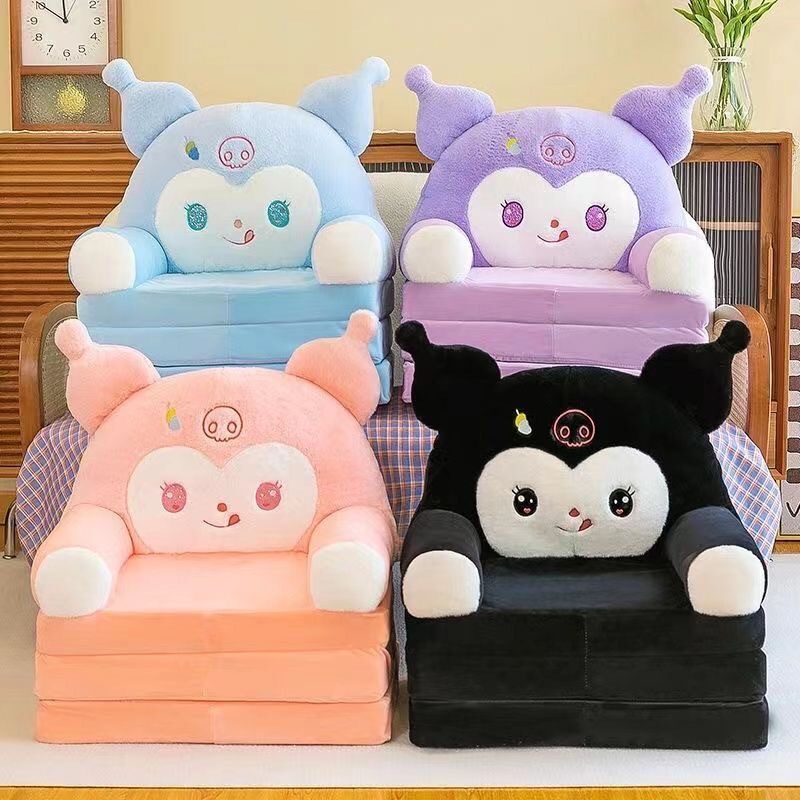 子供用折りたたみソファベッドかわいい三層漫画ベビーシート取り外し可能で洗える幼稚園昼寝ベッドクロスボーダー卸売|undefined
