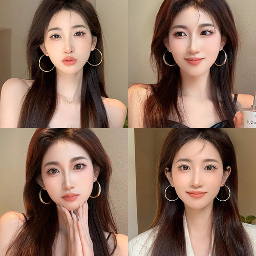 Set of 4 S925 Silver Needles Long Tassel Butterfly Knot Earrings for Women, Lightweight and Unique Design, High-End Pearl Earrings