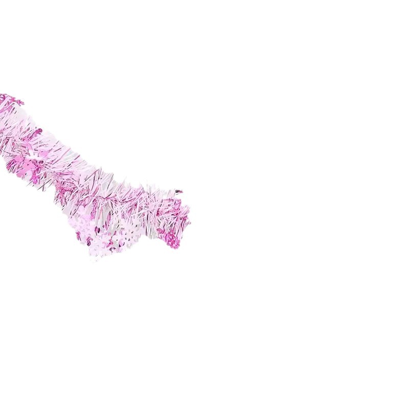 Transfronteriza decoración de Navidad copo de nieve rayas de color actividades de vacaciones centro comercial aula suministros de diseño Garland cinta de color rayas de lana