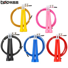 【Cross-border Recommendation】Plastic Handle Steel Jump Rope for Adults, Weight Loss, Children, Students, Middle School Entrance Exams, Fitness Equipment
