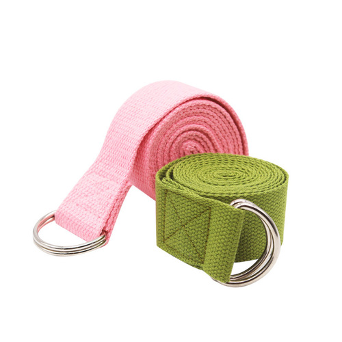 Iyengar professional yoga belt non-elastic stretch stretch belt extended yoga stretch belt environmentally friendly pure cotton yoga rope