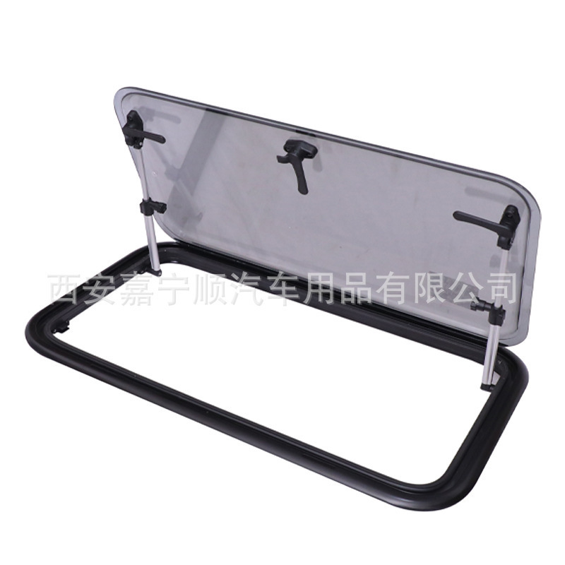 Rv Side Ventilation Window Acrylic Material with Privacy Curtain and Insect Screen Can Be Fixed and Opened at a Large Angle Rv Side Ventilation Window Acrylic Material with Privacy Curtain and Insect Screen Can Be Fixed and Opened at a Large Angle