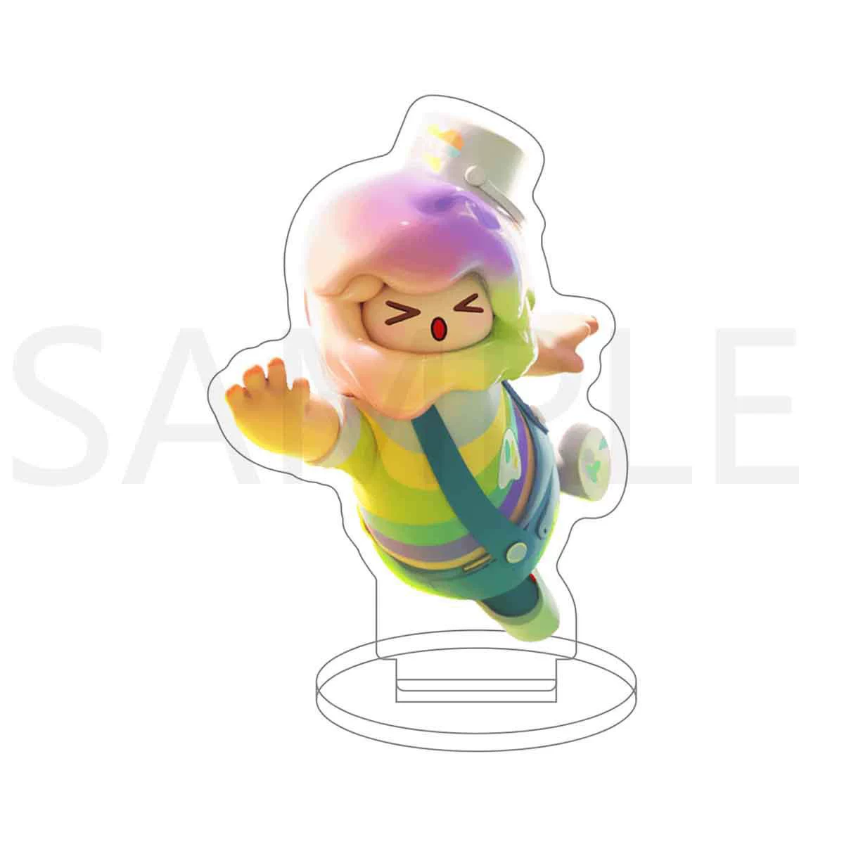 Игровые периферийные аксессуары Yuanmeng Star Acrylic Movement Xiaoli Cute Cartang Manpan Показывают Сладкий Оранжевый Meow Sun Shangxiang
