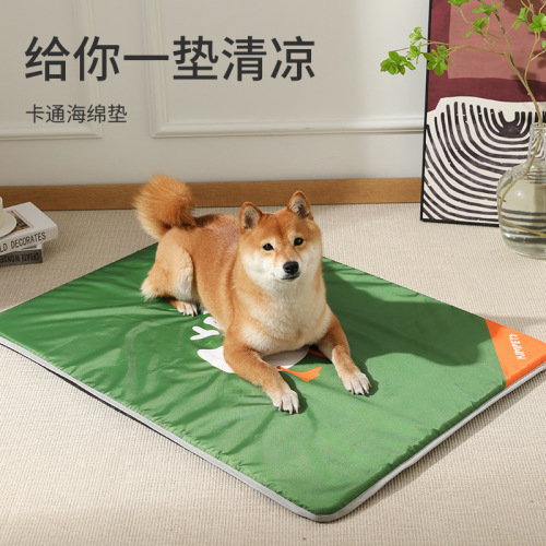  new dog nest cat and dog mat ice silk nest mat cat nest bed breathable square pet nest supplies available for all seasons