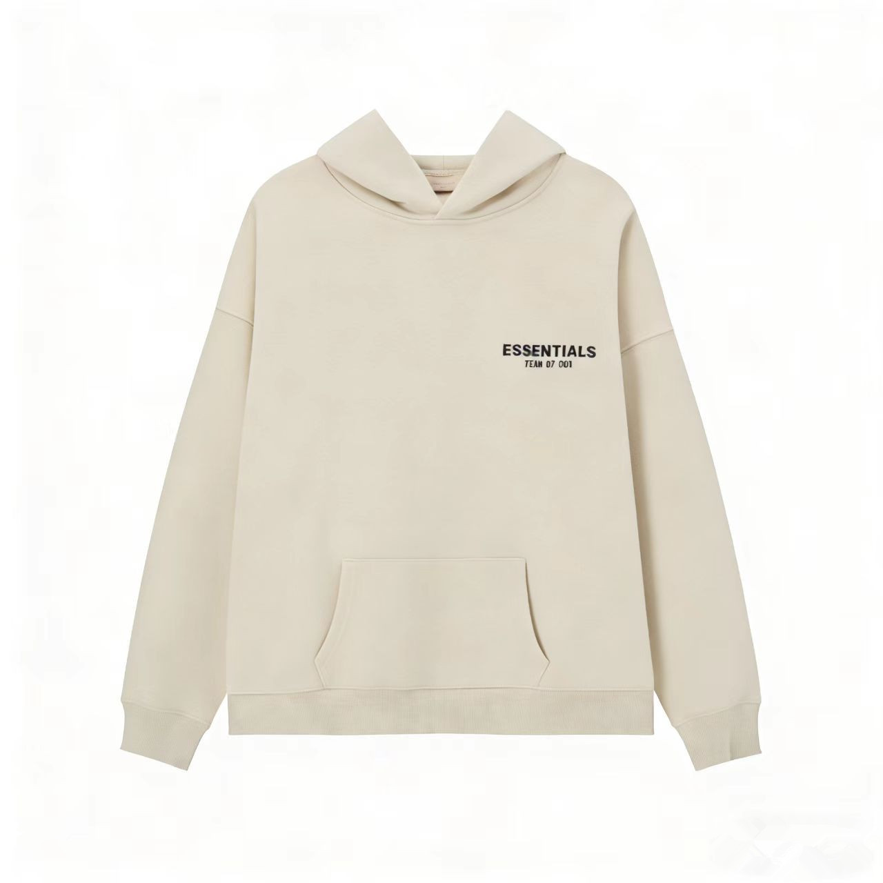 Fear of God Essentials Hoodie Team 07 001 Cream