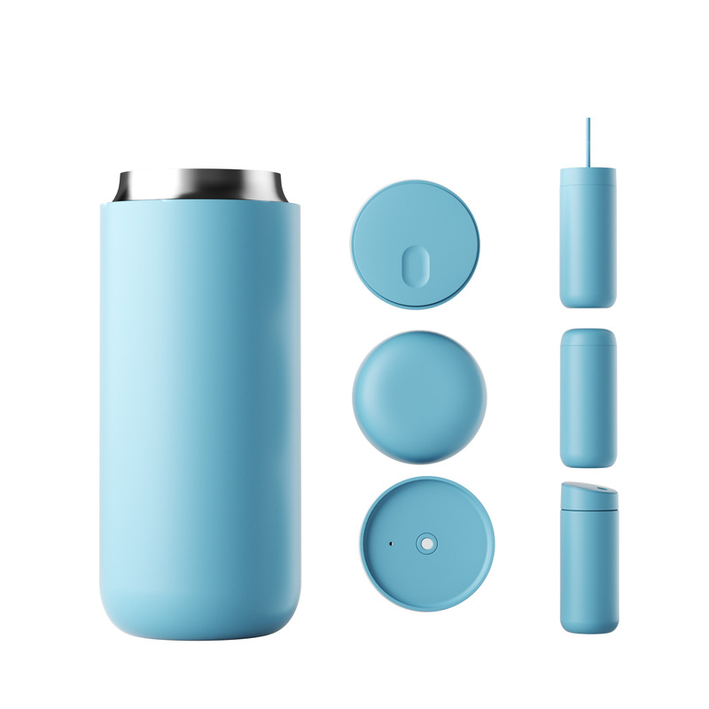 New model three-lid Carter cup cross-border Middle Eastern gift box set, multifunctional straw cup, 304 stainless steel straw cup New model three-lid Carter cup cross-border Middle Eastern gift box set, multifunctional straw cup, 304 stainless steel straw cup