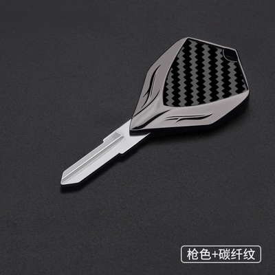 BMW K1200LT K1100LS – Motorcycle Key - gunmetal-color-carbon-fiber-pattern-bm-101