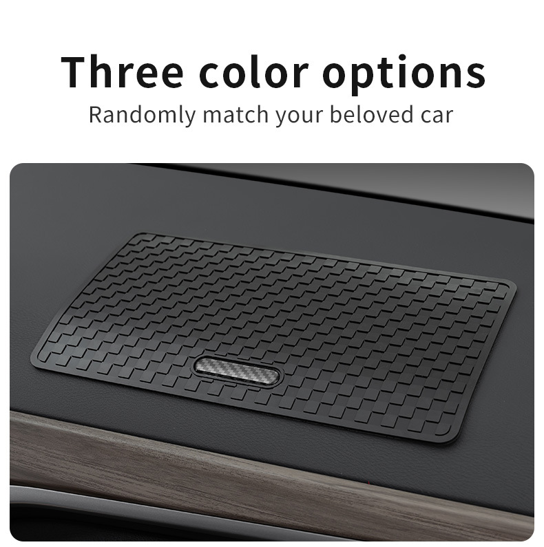 Cross-Border Hot-Selling Car Anti-Slip Mat, Silicone Storage Mat for Car Dashboard, High-Temperature Resistant Dashboard Mat