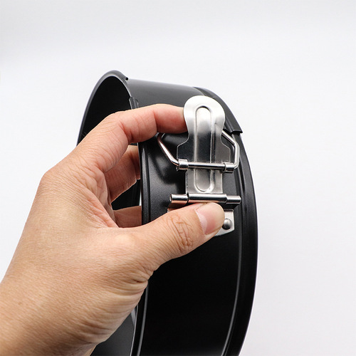 Circular locking pan set carbon steel cake mold 4/7/9 inches non-stick removable bottom chiffon cake pan baking mold