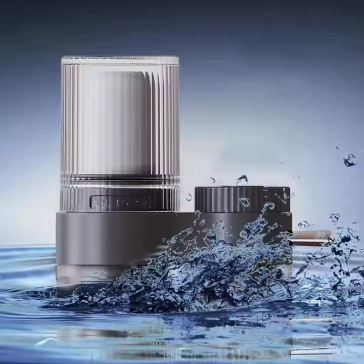 Purificador de agua de grifo Filtro de agua doméstico de cocina Grifo a prueba de salpicaduras Purificador de agua de doble salida Filtro reemplazable