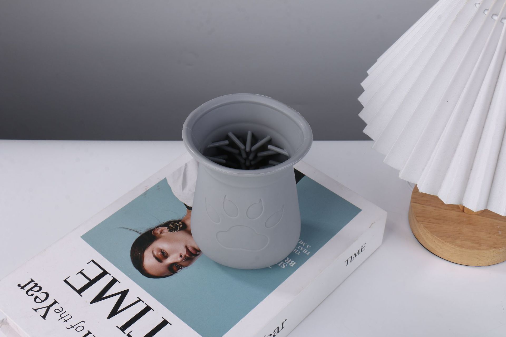 Taza de lavado de pies de mascotas transfronterizas, limpieza de mascotas, herramientas de belleza para mascotas, artículos para mascotas, baño para gatos, perros, taza de lavado de pies de mascotas