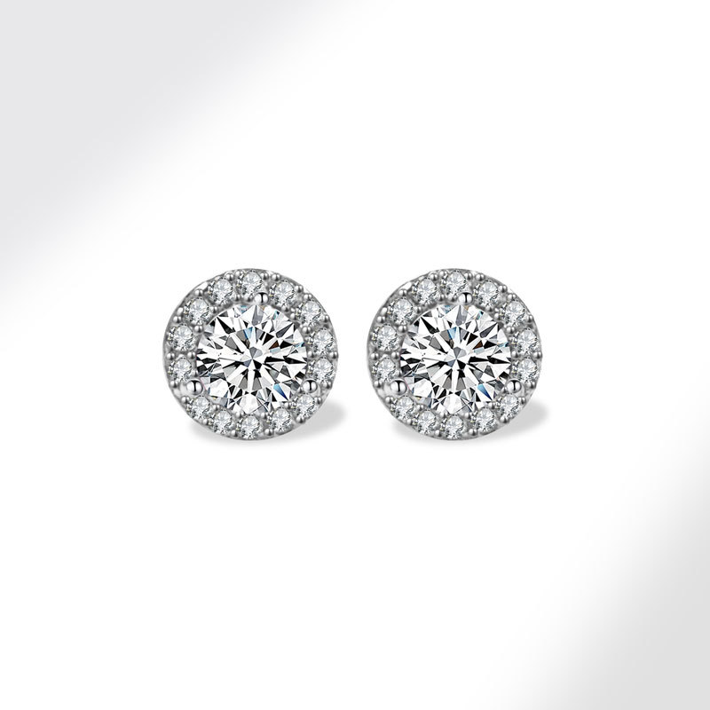 7g Weight 925 Sterling Silver Ear Needle Material Birthstone, Zircon Inlay Material Ear Studs Classification 1 Pair Quantity Office, Date Occasion 925 Sterling Silver Material Geometric Pattern Women's Gender Plating, Inlay Design Elegant, Streetwear Style 1 Pair 925 Sterling Silver Birthstone Zircon 925 Sterling Silver Earrings Geometric Ear Studs 9